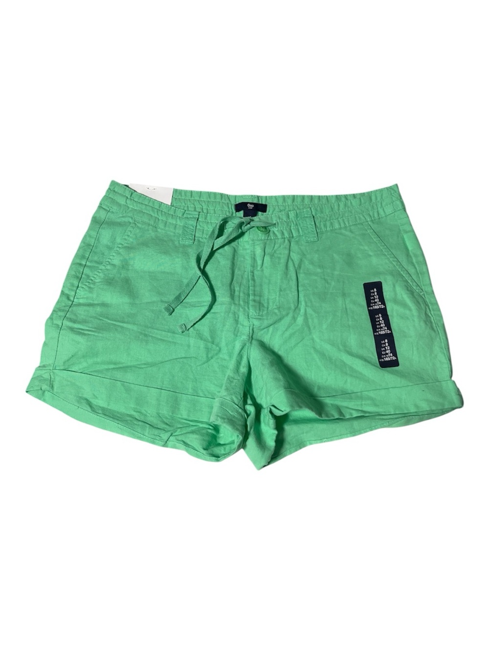 GAP Factory Green Women’s Drawstring Linen Shorts